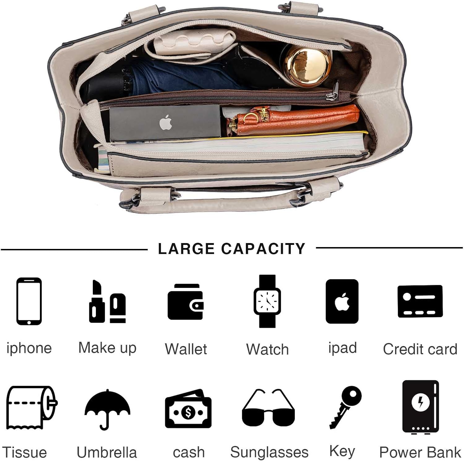 Tote Bag for Women Large Western Purse Ladies Top Handle Shoulder Handbags Vintage Embossed Concho Studs - Image 7