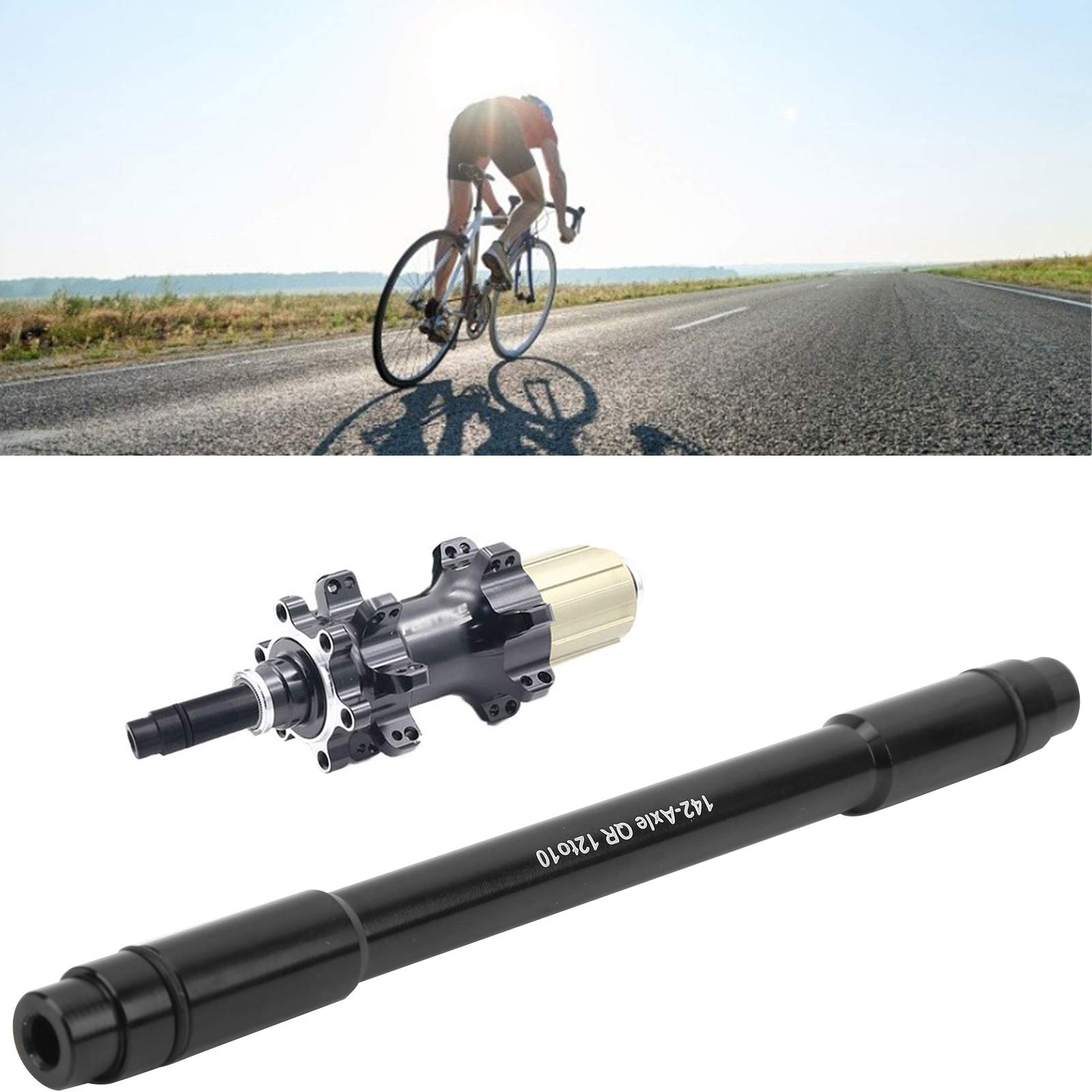 Adattatore Per Passante A Sgancio Rapido Per Forcella Posteriore – 12mm, 142x12, In Lega Di Alluminio, Per MTB, Bici Da Strada E Urban Bike