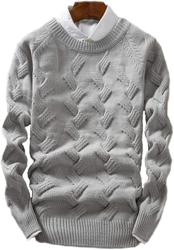 Amazon Hisitosa セーター メンズ ニット メンズ クルーネック カジュアル セーター ニット 長袖 防寒 秋冬 セーター 通販 Amazon Hisitosa セーター メンズ ニット メンズ クルーネック カジュアル セーター ニット 長袖 防寒 秋冬 セーター 通販