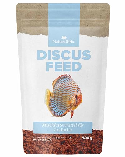 NatureHolic Discusfeed - Comida principal para peces Discus - Especial para Diskus