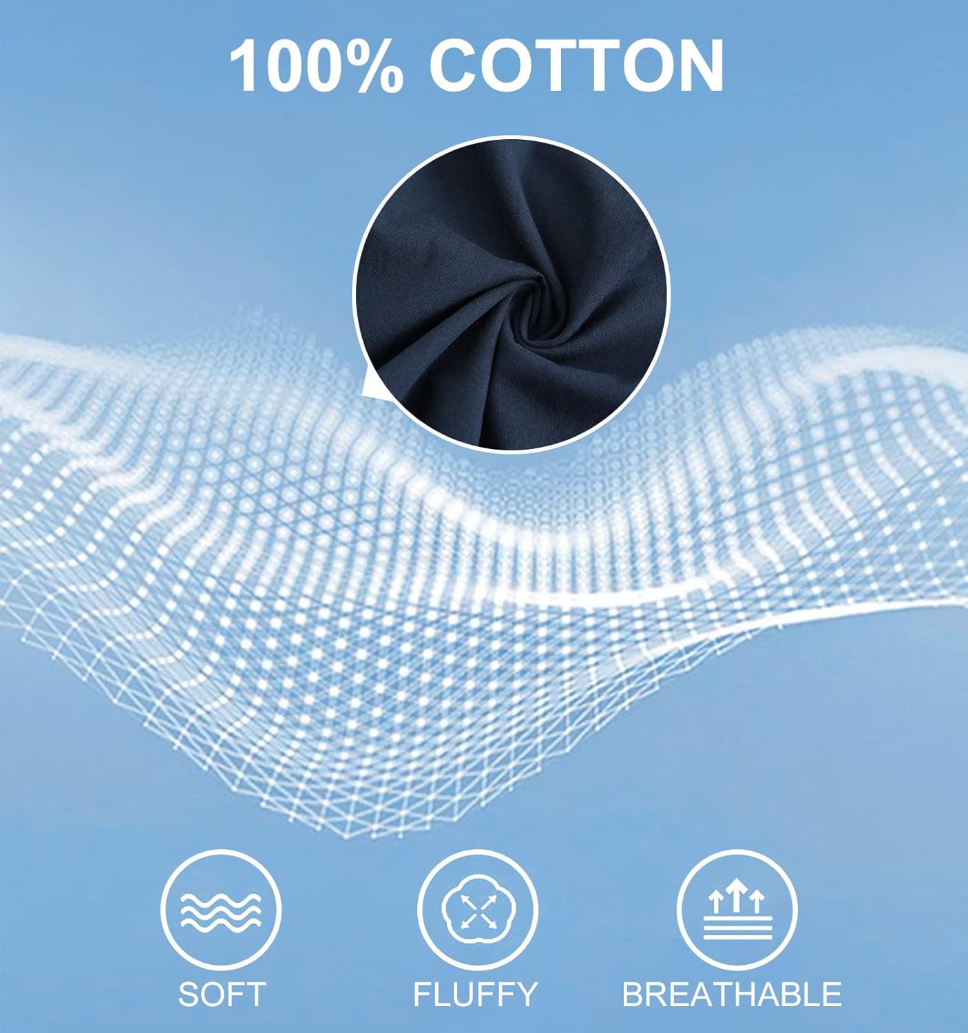 HOdo Big and Tall Mens Cotton Button Down Shirt 2XL-7XL - Image 5