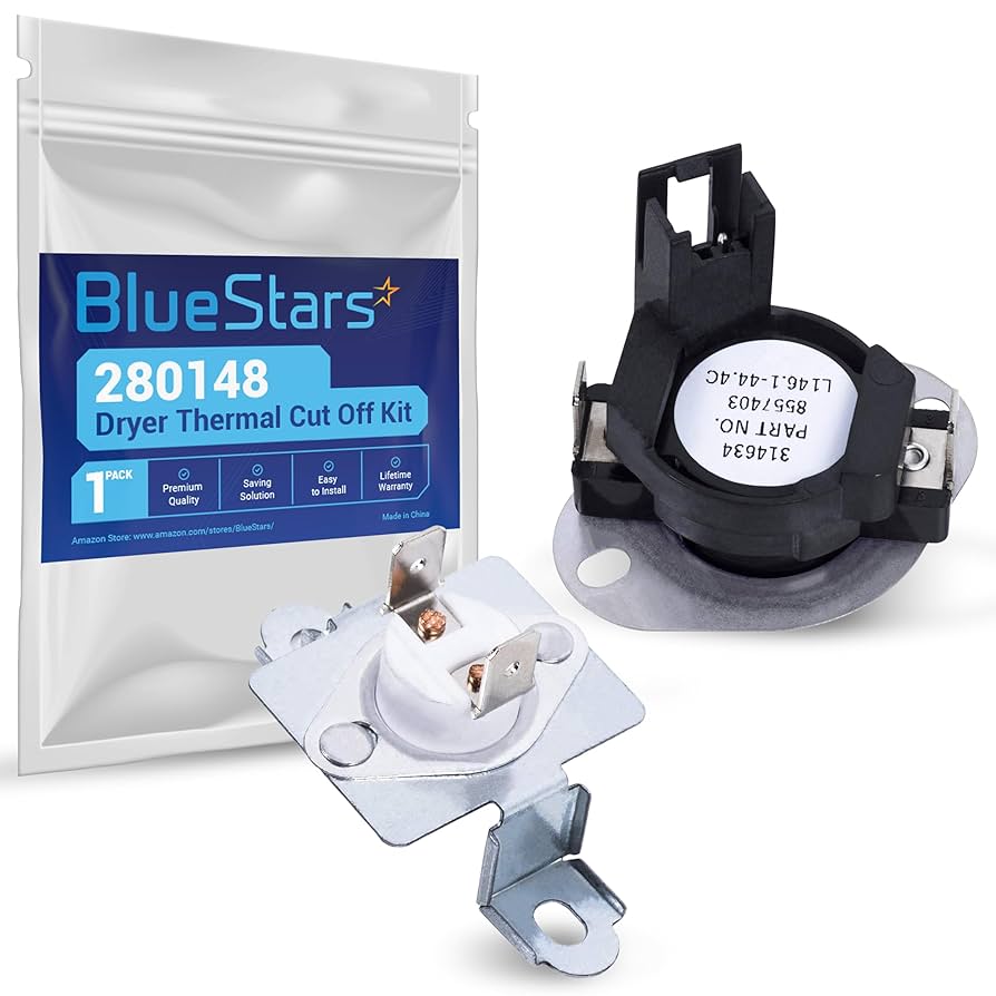 Amazon.com: BlueStars 280148 Dryer Thermal Cut Off Kit