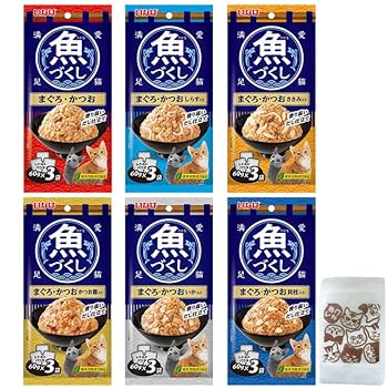 いなば 魚づくし まぐろ・かつお 貝柱入り 60g×3袋×24個　2箱セット Amazon.co.jp: いなば 魚づくし まぐろ・かつお 60g×3袋入
