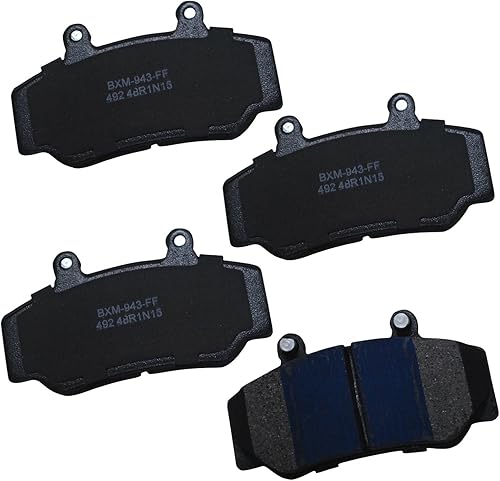 Vista 67 de Bendix Premium SBM8 - Pastillas de freno semimetálicas Premium para modelos seleccionados Buick Special, Camaro, Corvette, Phaeton, Olds F85, Vista