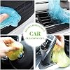 XoeLLe 4 Pièces Gel De Nettoyage Voiture Slime Anti-Poussière - Nettoyeur Clavier Réutilisable Pour Voiture Et Maison