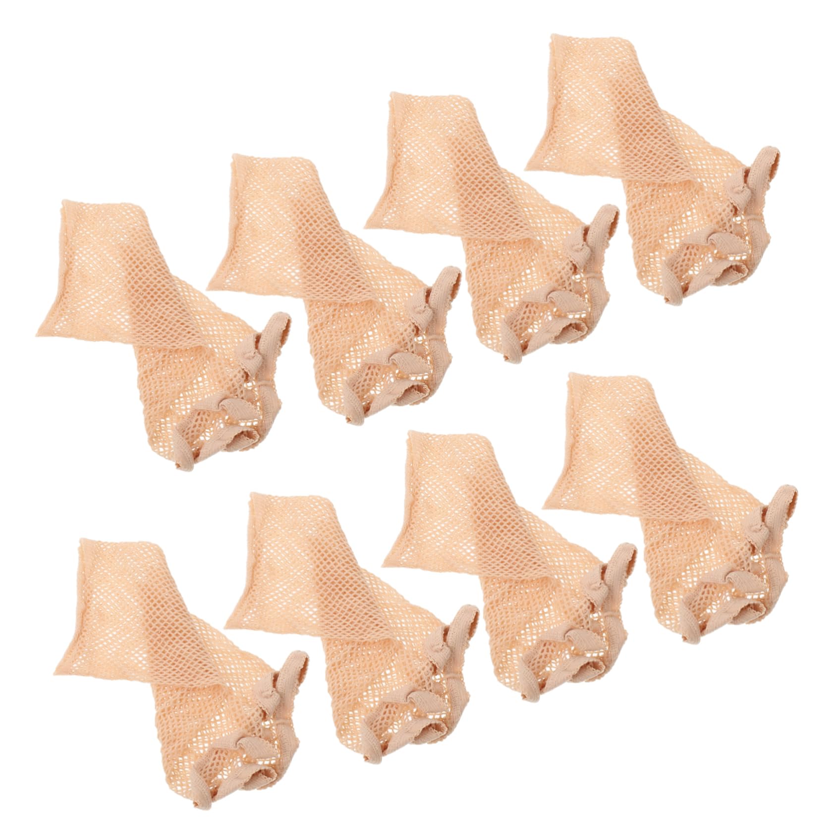 WOFASHPURET 8Pcs Breathable Wig Net Caps Elastic Mesh Hair Nets for Easy Wig Application Hair Protection Durable Comfortable Headgear for Everyday Use