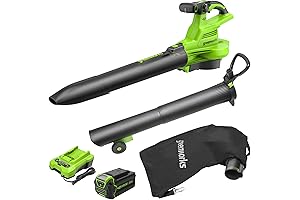 Greenworks 40V Cordless Brushless Leaf Blower Vacuum 75+ Compatible Tools