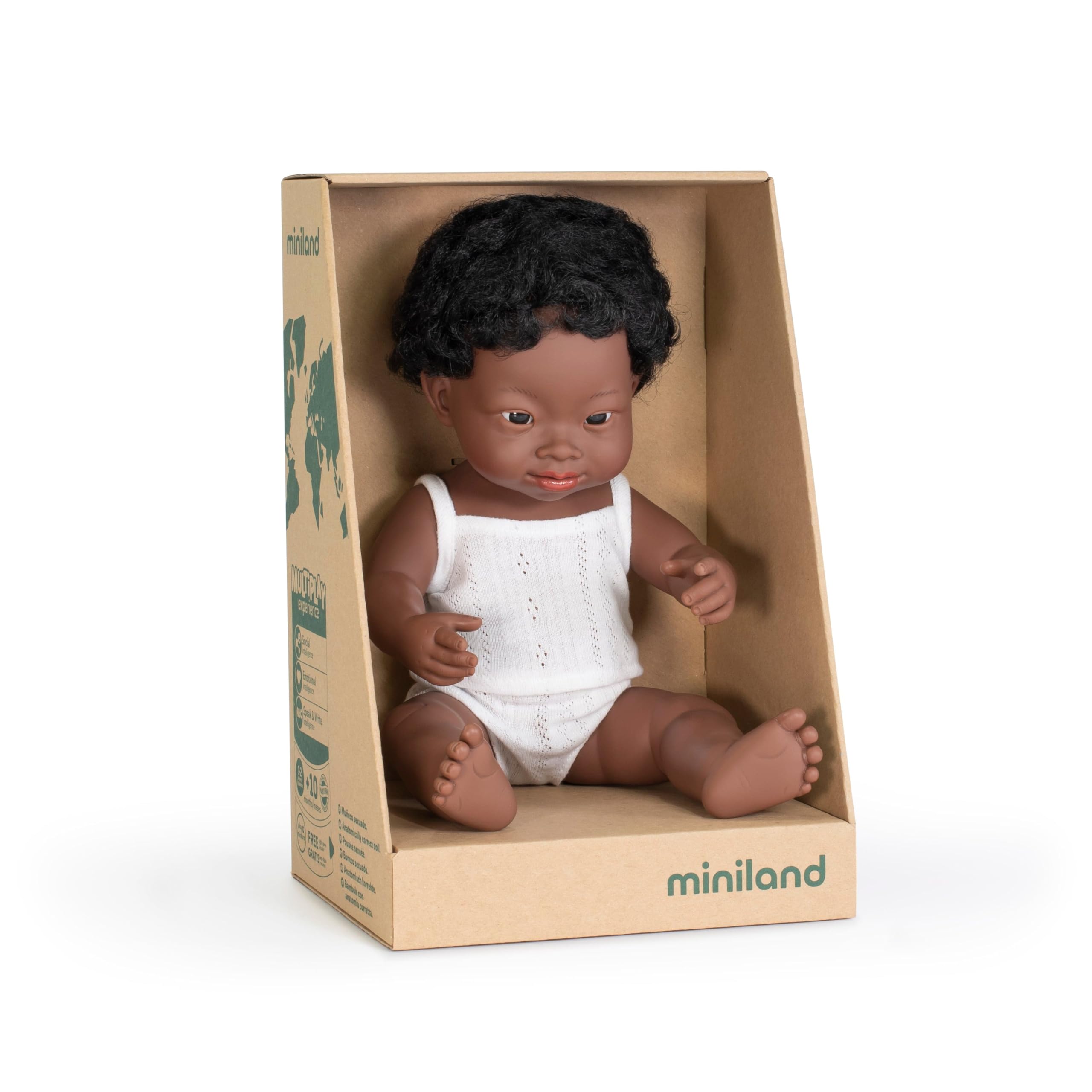 Baby Doll African Boy with Down Syndrome
