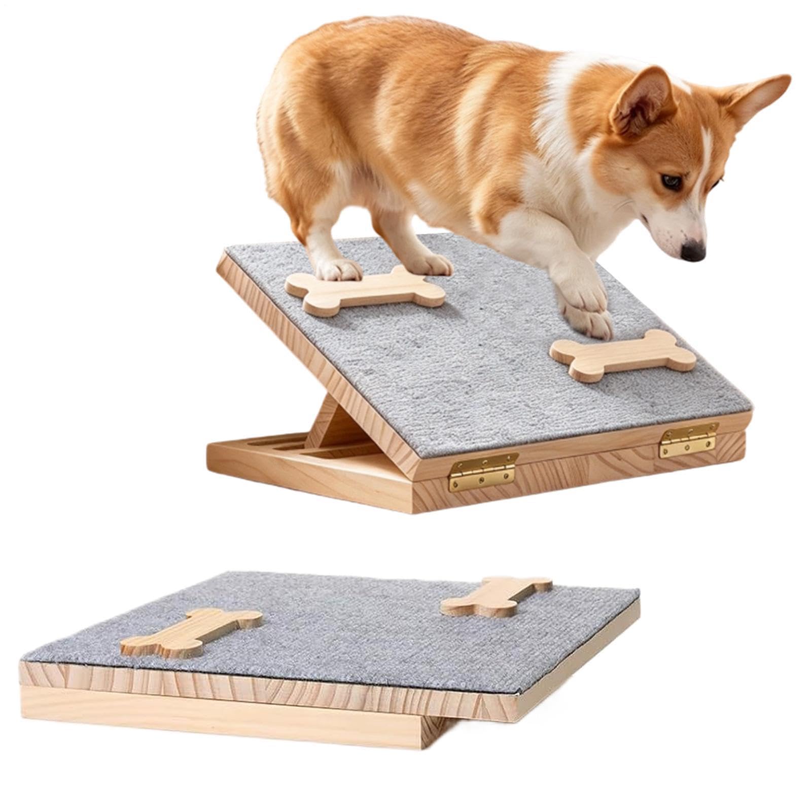 Rampas de Mascotas para Escaleras 2 Piezas Escaleras Ajustables de Madera