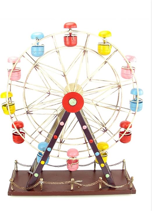 Amazon Co Jp 観覧車 デスクトップの錬鉄製の装飾品 モデルお土産誕生日プレゼント 北欧 玄関 インテリア 雑貨 置き物 おしゃれ Cb151 43 15 53cm ホーム キッチン