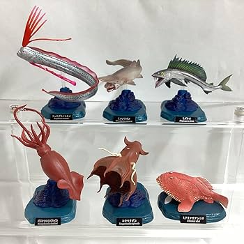 海洋堂　DyDo深海生物フィギュア　コレクション　1.2セット CATEGORY MIU深海生物フィギュア1・2 | トイズ・スタイル