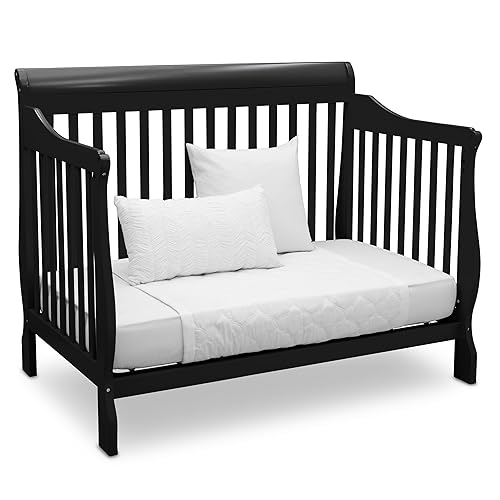 Miniatura 5 de Delta Children - Cuna convertible 4 en 1, Cuna, Talla full, Negro