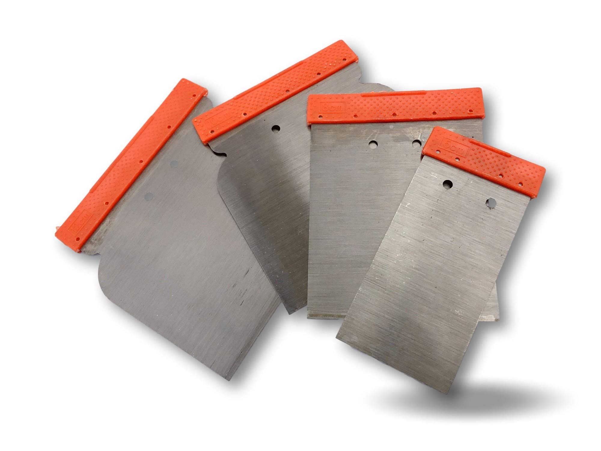 Kibros Trousse 4 couteaux carrossier spatules japonaises mastic enduit