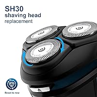 Vista 8 de SH30 Cabezales de repuesto para Philips Norelco Shaver Series 3000, 2000, 1000 Series Shavers, SH30 Cabezales para afeitadora Philips Norelco 2400