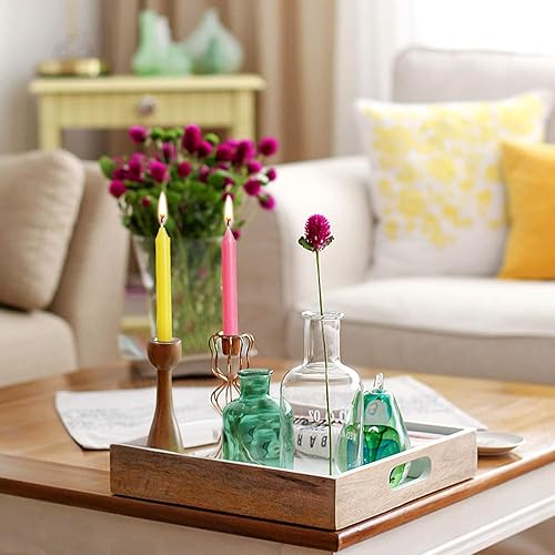 Miniatura 3 de YIIA - 100 mini velas cónicas de colores surtidos sin perfume, 4 pulgadas de alto x 1/2 pulgadas de diámetro, ideal para lanzar campanadas,