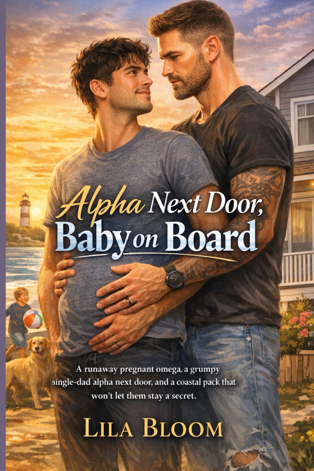 Alpha Next Door, Baby on Board: A Runaway Pregnant Omega, a Grumpy Single-Dad Alpha Next Door, and a Coastal Pack that Won’t Let Them Stay a Secret.