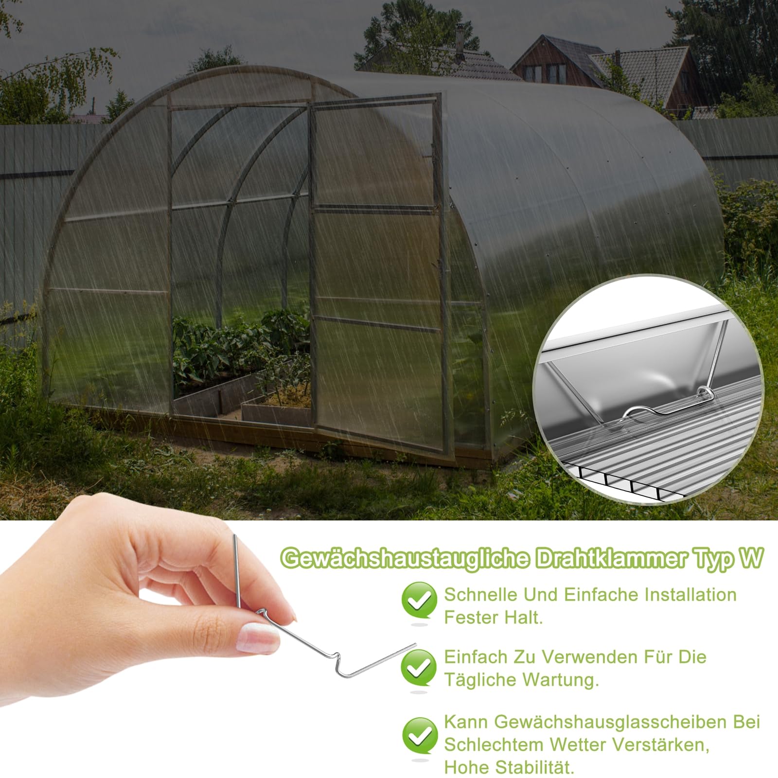 YUNGFONG 14pcs Polycarbonate alvéolaire, Feuilles De Polycarbonate, Feuilles Multiparois Antichoc, Convient Aux Serres Et Jardins, Épaisseur 4mm, 60,5 x 121cm
