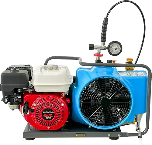 TUXING Compresor de aire de alta presión de 4500 Psi, compresor de aire PCP, 100 L/min, 110 V/60 HZ monofásico, compresor PCP estación de llenado de