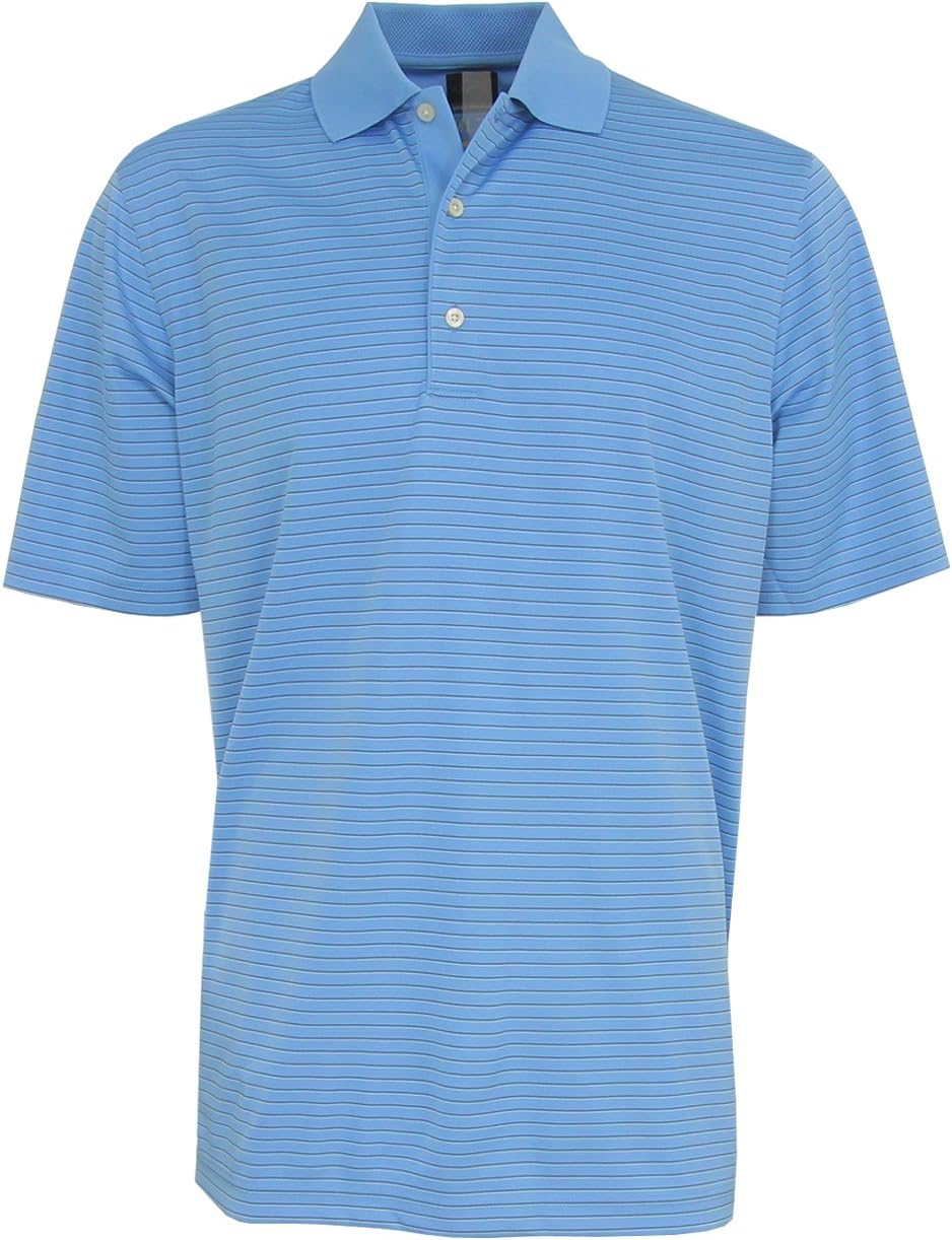 Greg Norman Collection Men's ML 75 Fine Stripe Polo
