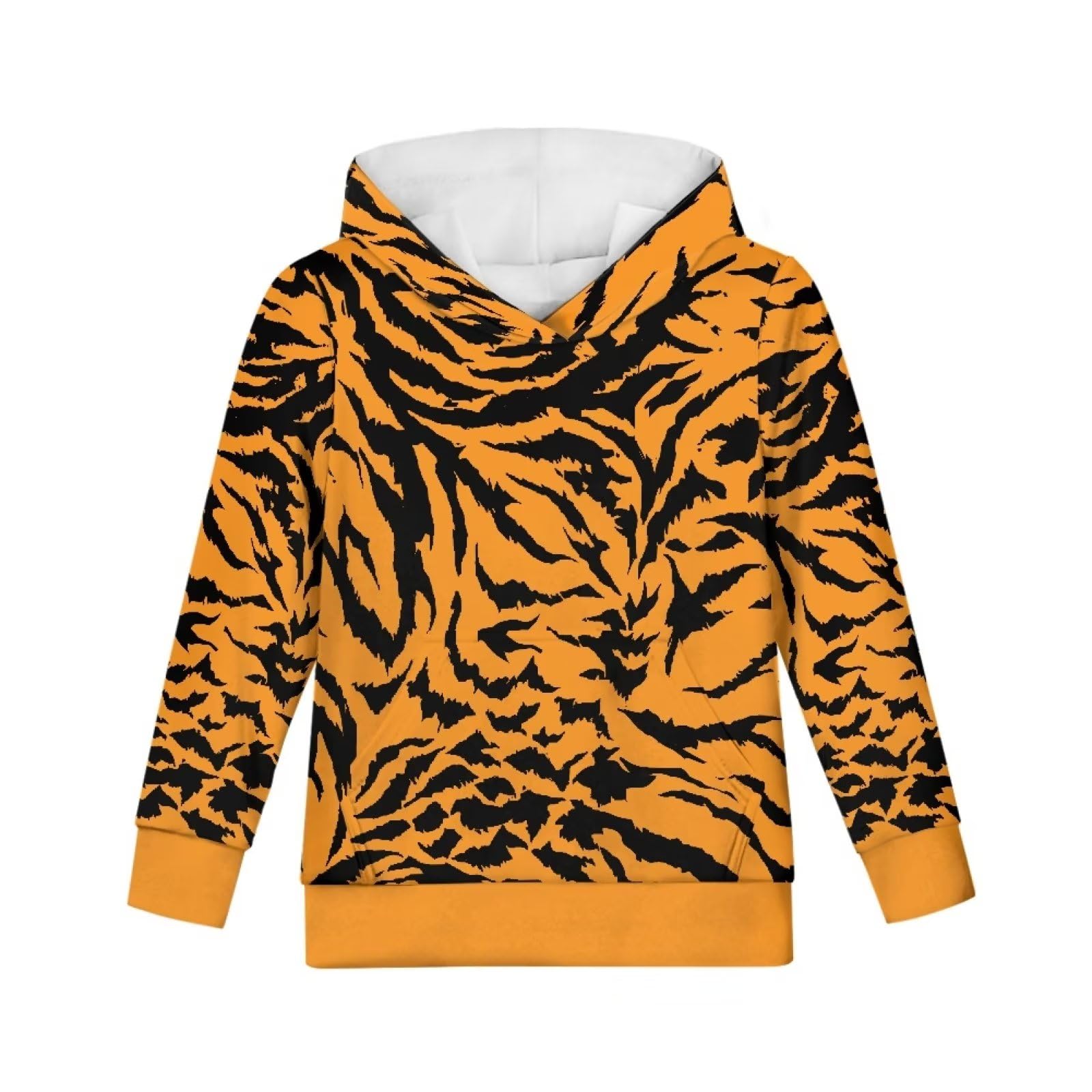 OZELANSAYBoys Girls Hoodies Sweatshirt Comfy Sport Clothing for Kids Trendy Hooded Pullover 6-14 Years Old Fall Outfit