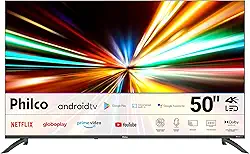 Smart TV 50" Philco 4K LED Android Dolby Audio P50EAA