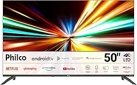 Smart TV 50' Philco 4K LED Android Dolby Audio P50EAA