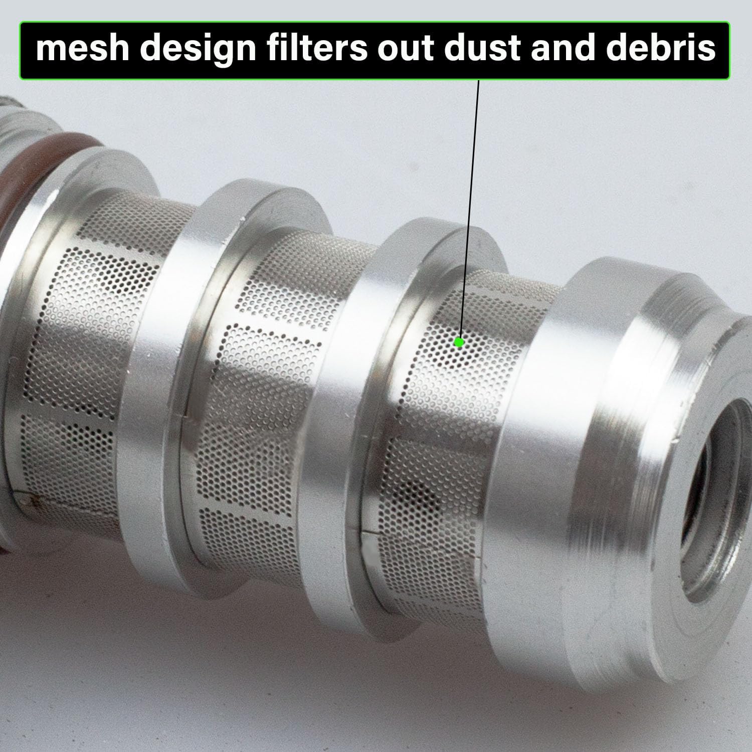 2PCS Engine VVT Intake and Exhaust Camshaft Variable Timing Solenoid Valve Kit Compatible with 2010-2017 Equinox 2.4L, Replaces OE# 12655421 12655420