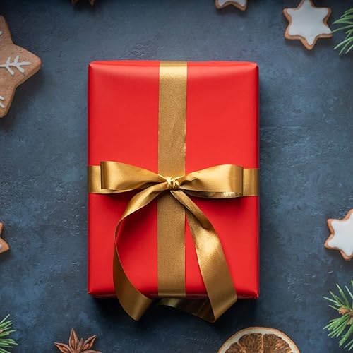 Miniatura 145 de RUSPEPA Papel de regalo negro de color sólido para bodas, cumpleaños, fiestas, felicitaciones y vacaciones, 30 pulgadas x 32.8 pies Negro -,Azul