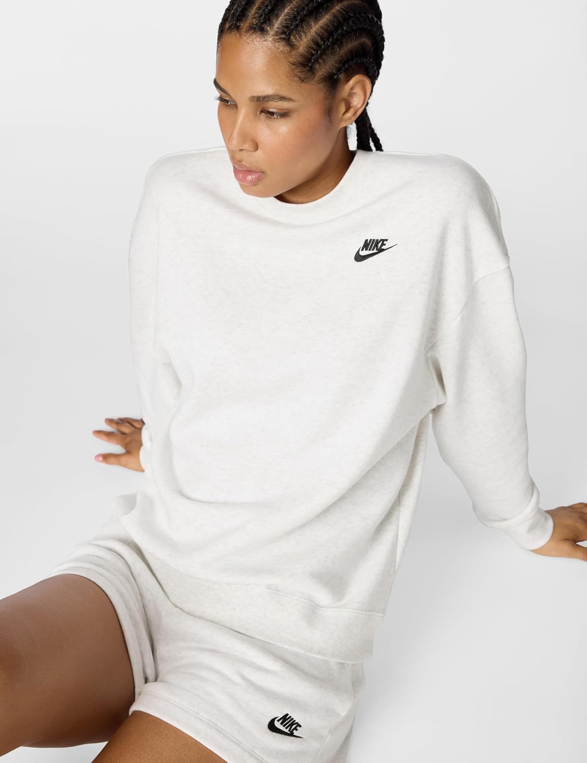 Nike Women's Sportswear Club Fleece Sweatshirt - Image 4