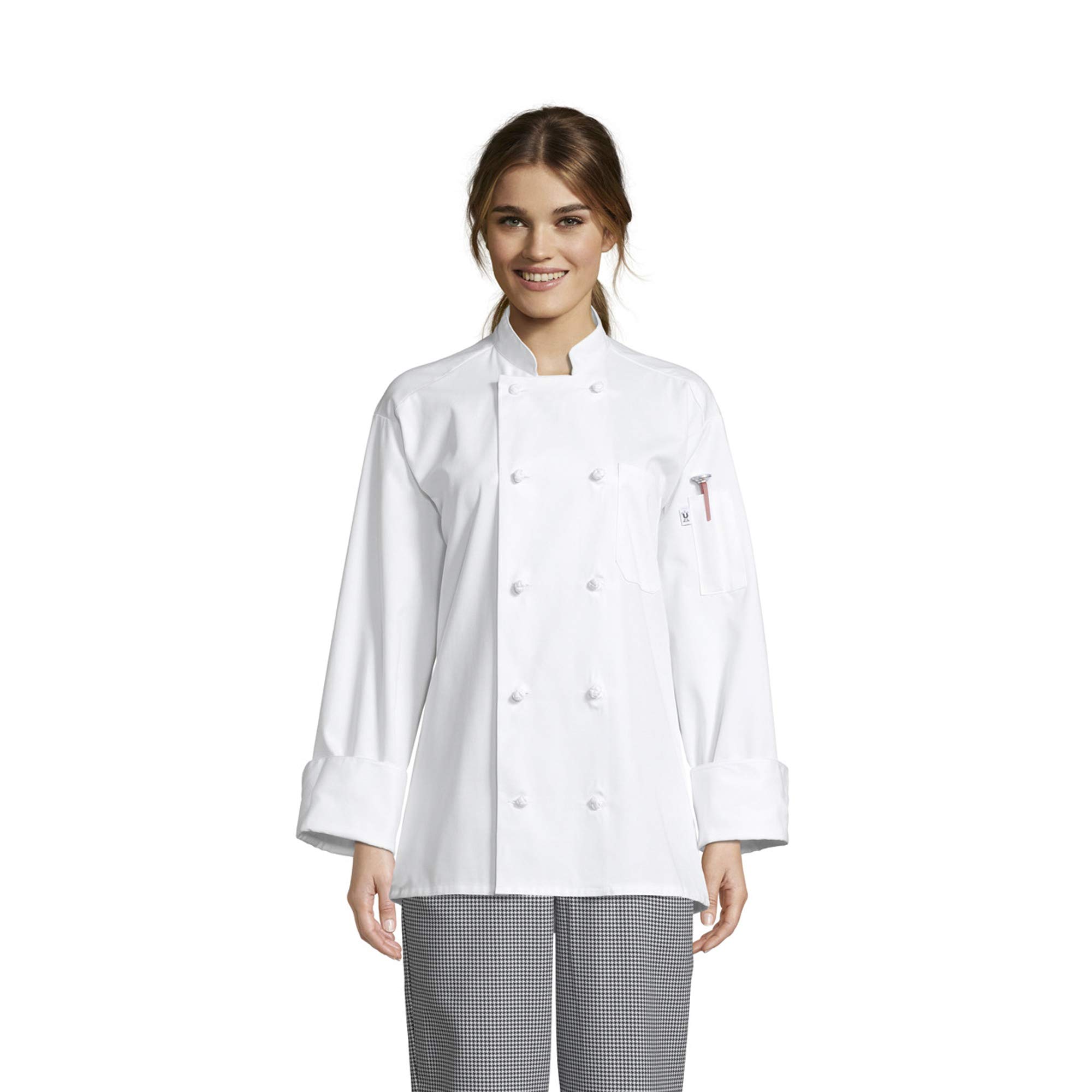 uncommon threads Women's Chef Coat 10 Knot-picture-46