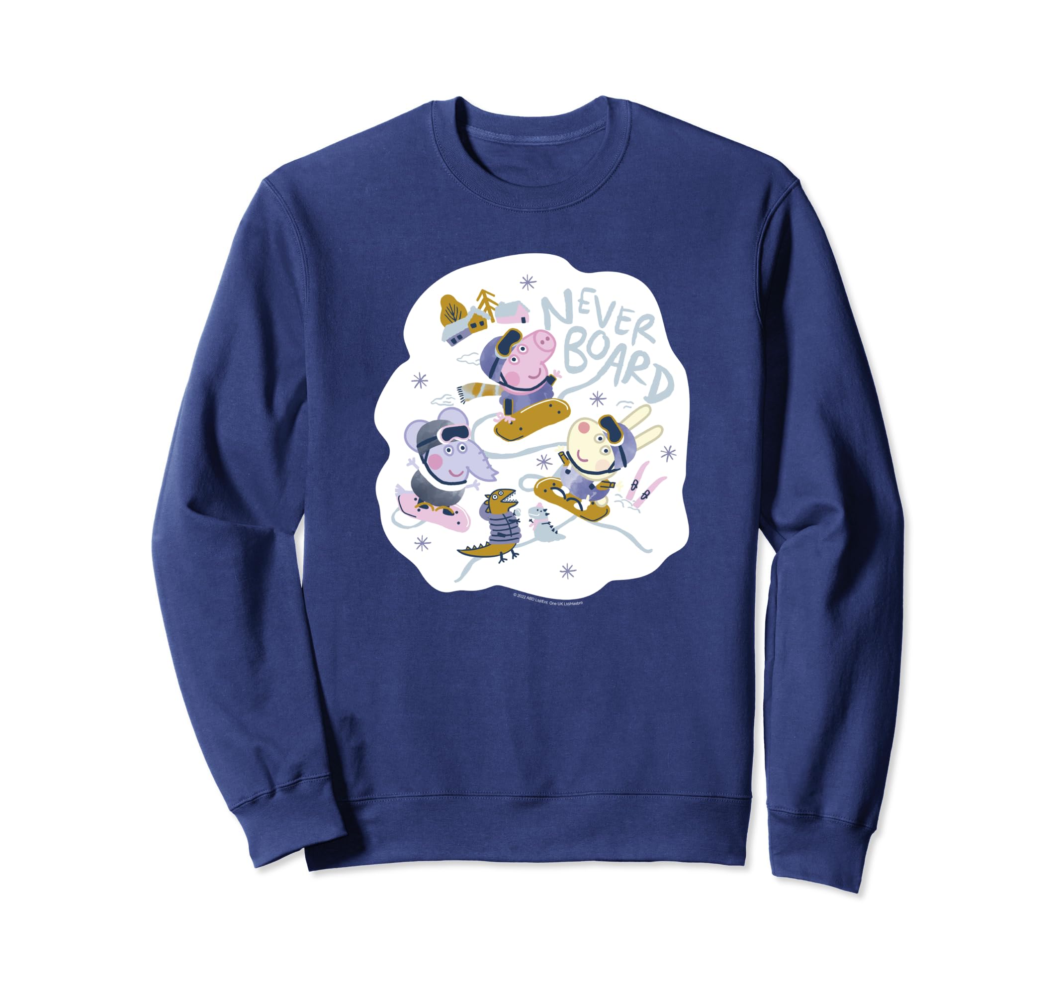 Sweatshirt Peppa Pig Snowy Mountain pour protéger les enfants du froid