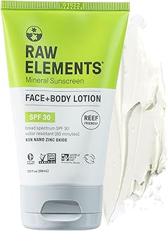 Raw ElementsEco Form Sunscreen Spf 30 Plus 3 Oz