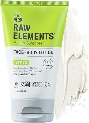 Raw Elements Face and Body Mineral Sunscreen SPF 30