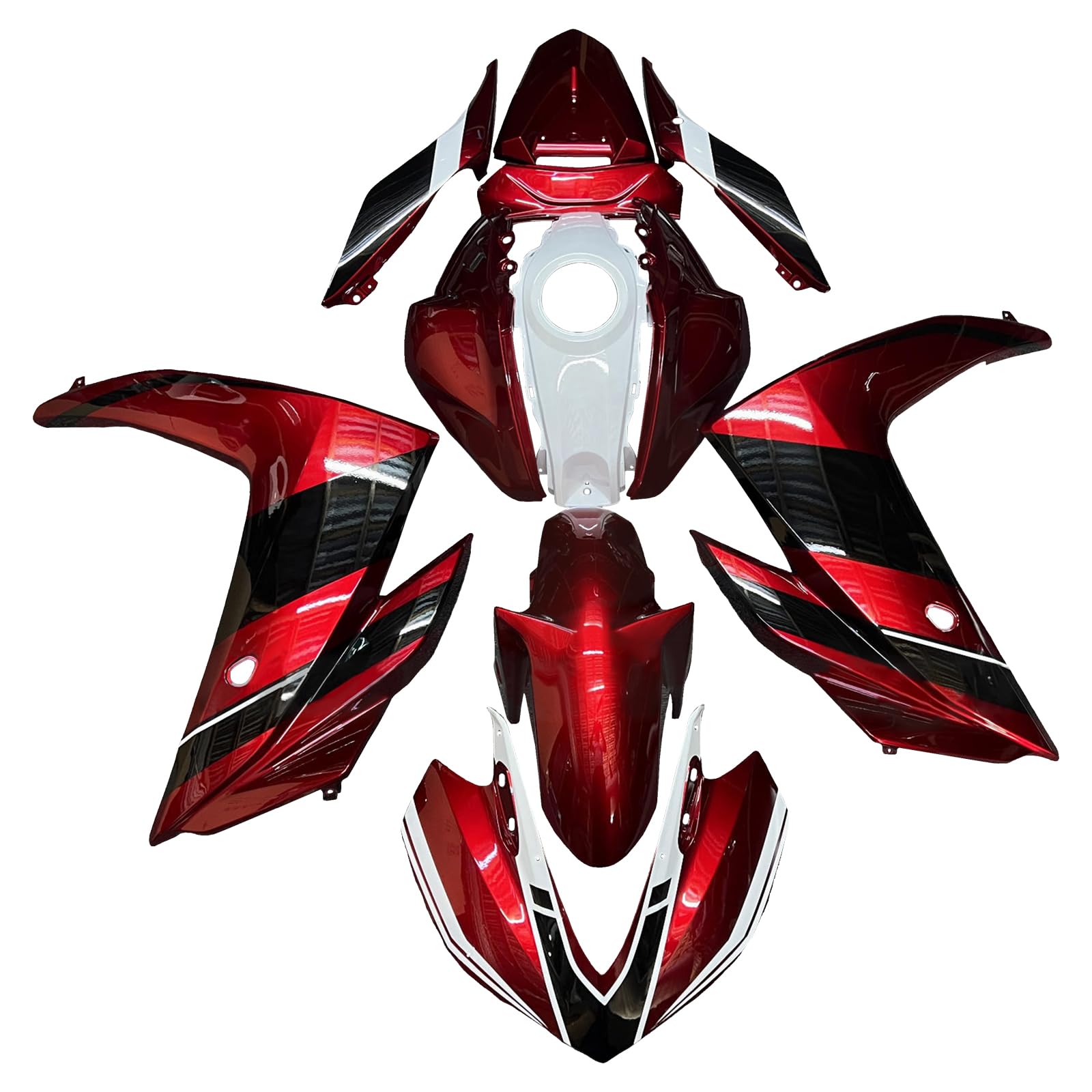 Amazon | Bruce & Shark(ブルース・サメ）YZF R3/ R25カウル 適用