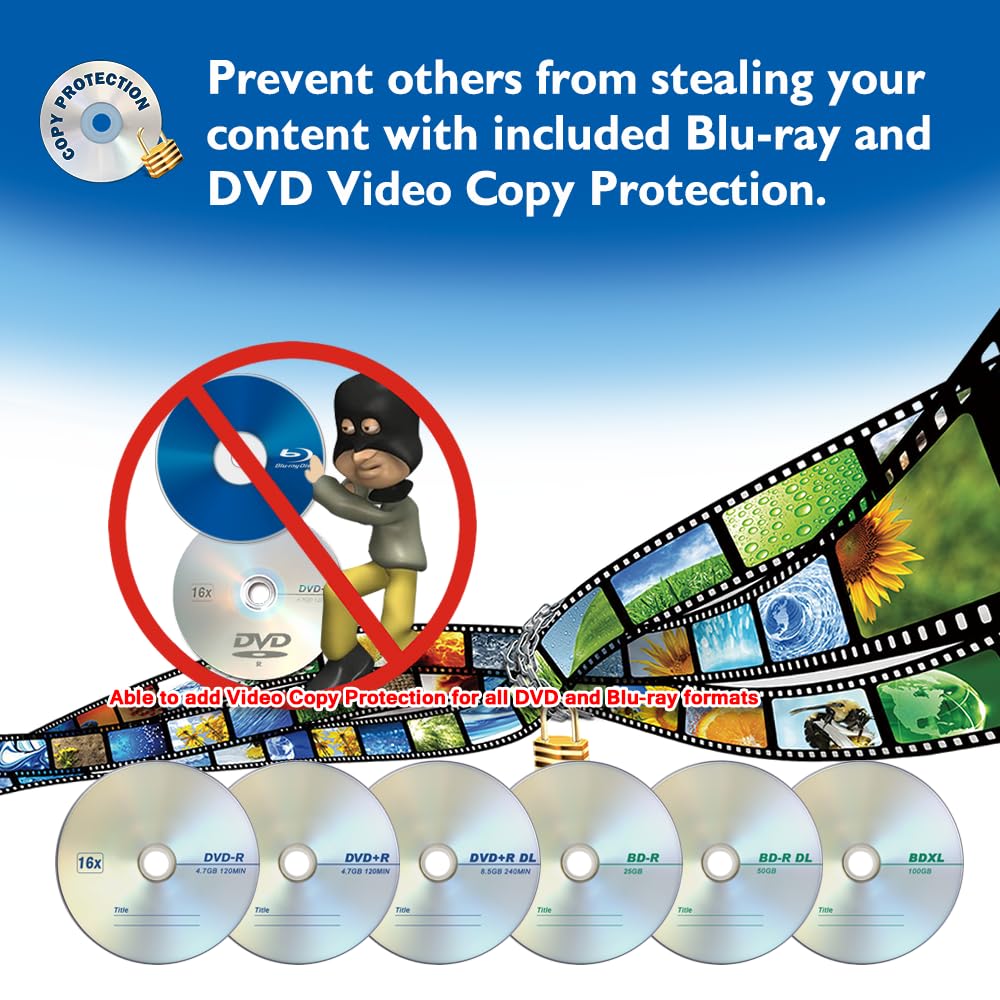 Amazon.com: Vinpower SharkBluCP 1 Target Blu-ray BDXL DVD CD Disc