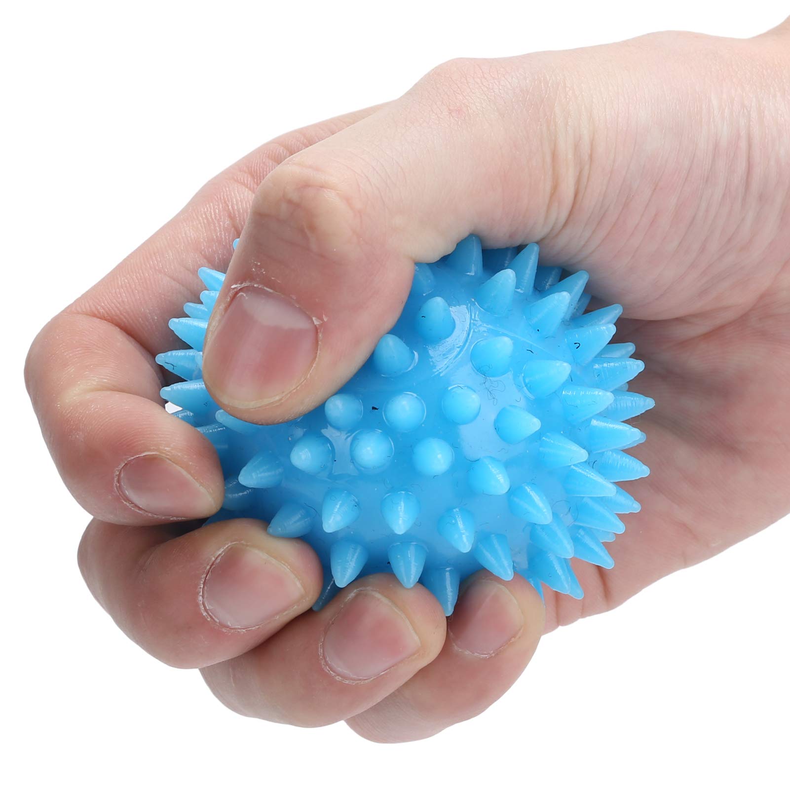 Ubervia® Hand Training Ball, Improve Sore Muscles Durable Relieve Muscle Pain Finger Exercise Ball Rope Length Adjustable for Home for Hands Feet, Neck and Other Parts-image-35