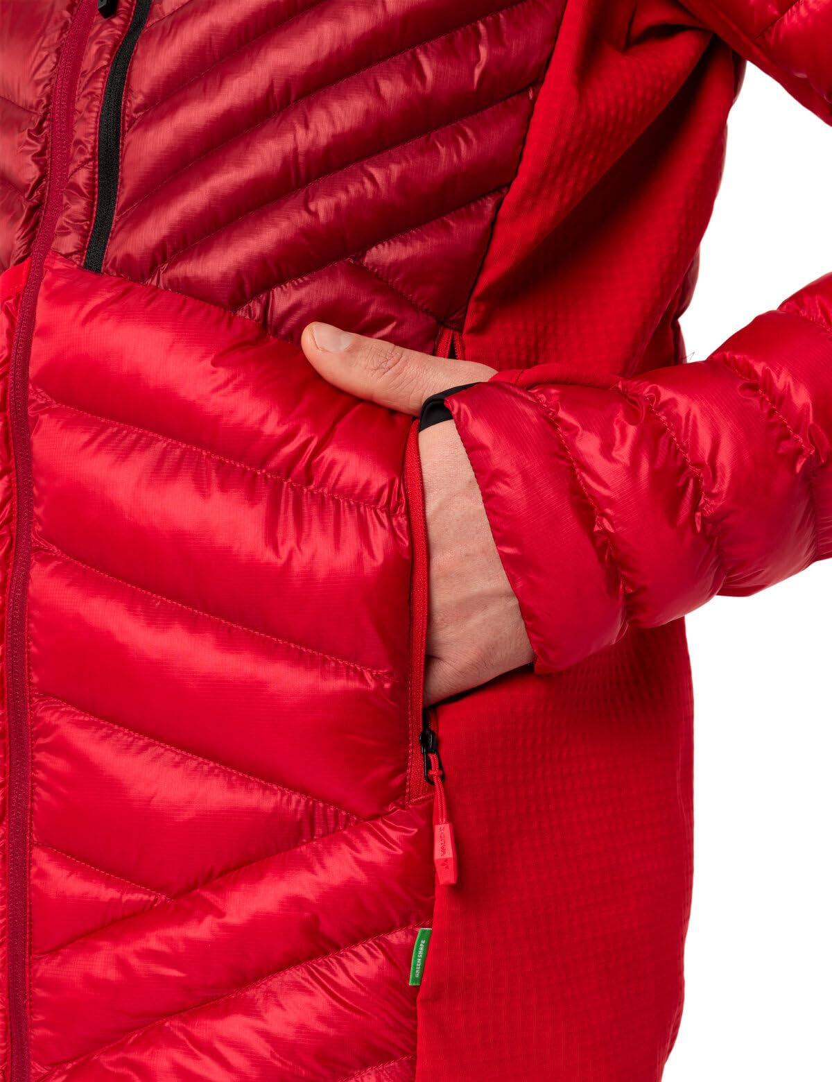 VAUDE Sesvenna Pro Jacket II, warm – Red – Gr. XXL – Ansicht 5