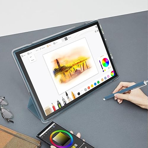 Vista 59 de Tablet 64GB 10 pulgadas Tablet, tabletas Android, batería 6000mAh Quad Core HD pantalla táctil Tableta Computadora 2MP+8MP Cámaras duales WiFi BT