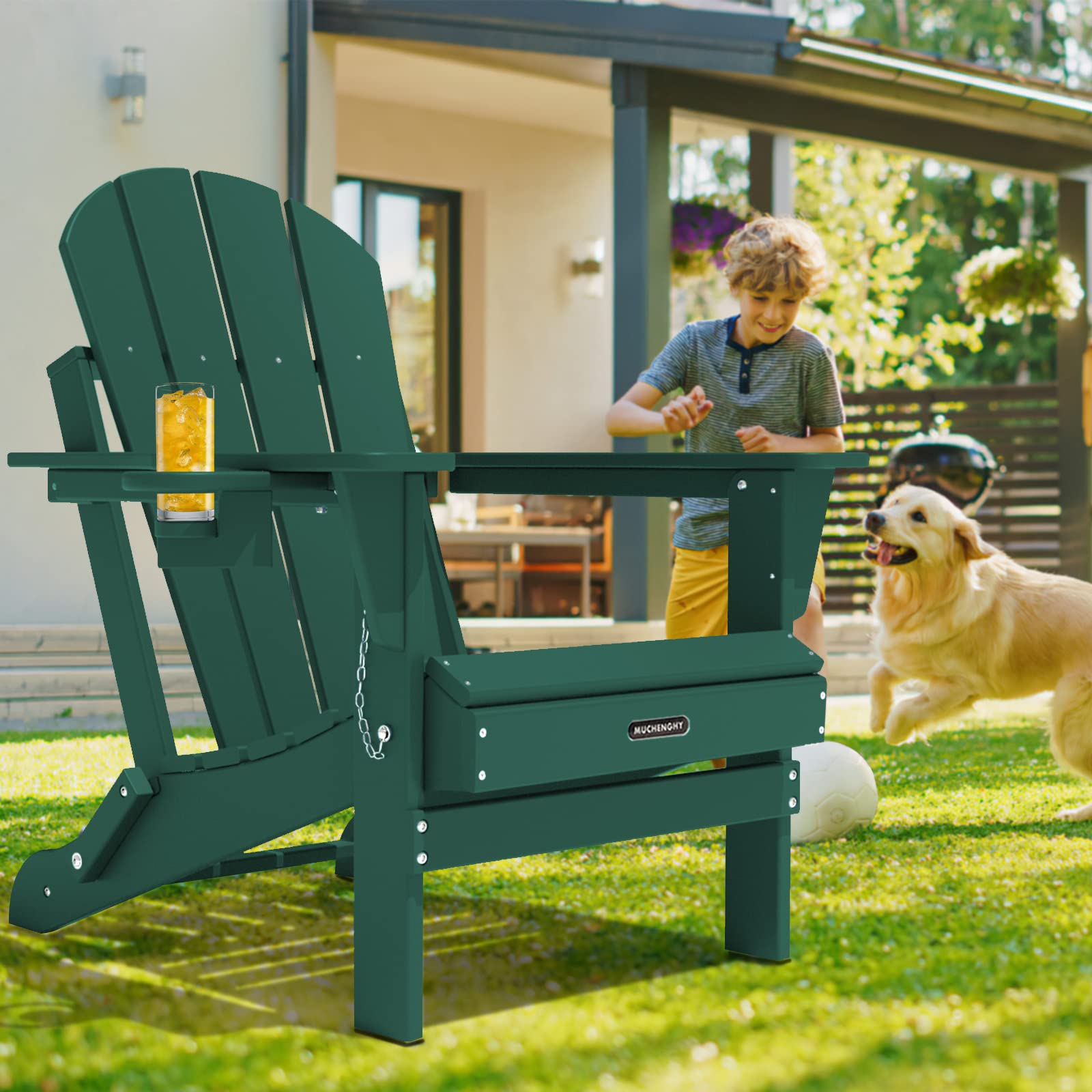 Muchenghy Folding Adirondack Chairs Patio Chairs Lawn Chairs