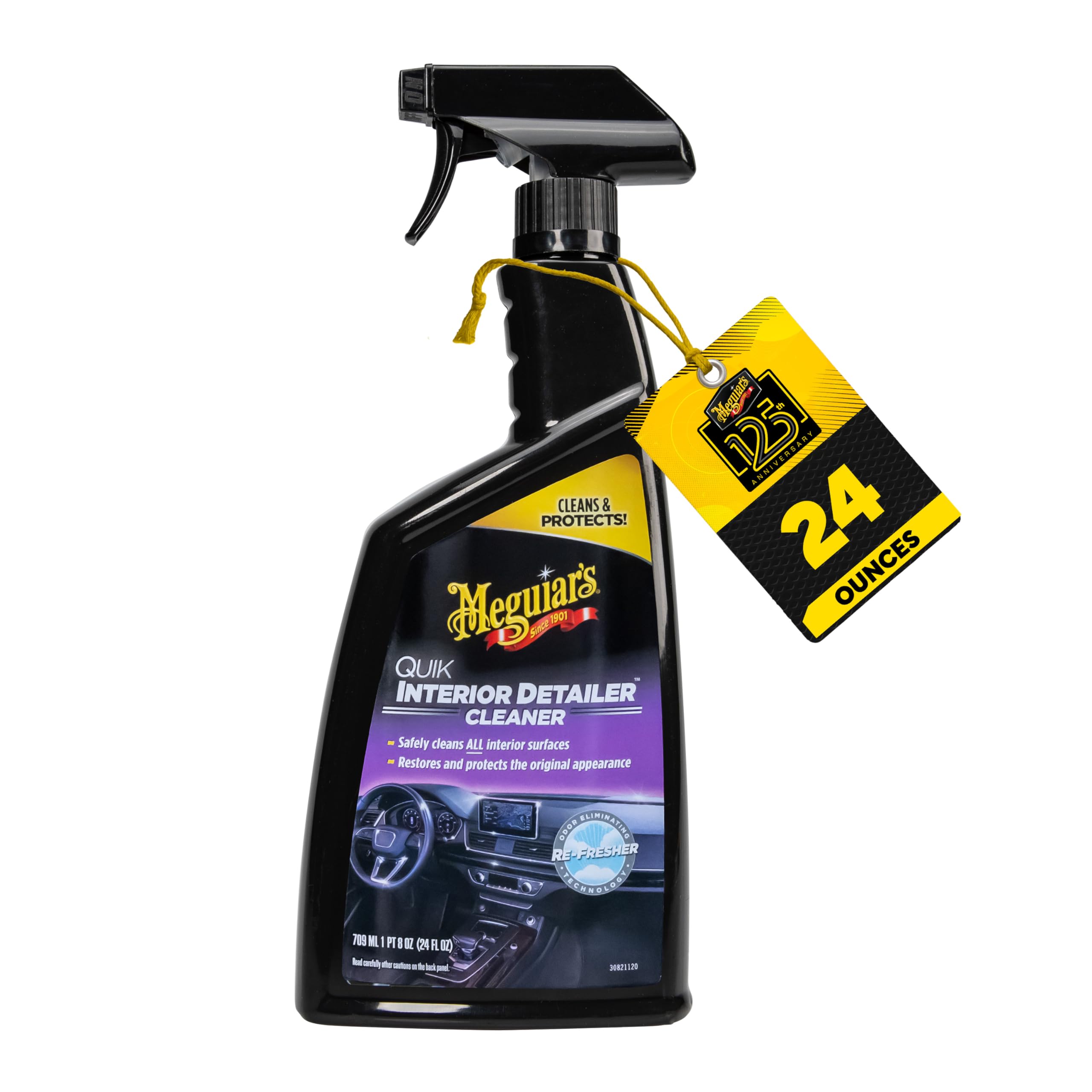 Meguiar's Quik Interior Detailer Cleaner - 24 Oz Spray Bottle