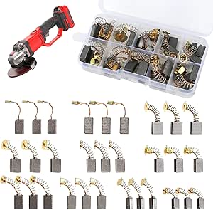Lot De 60 Balais Charbons Pour Moteur Électrique - 10 Tailles Différentes - Cuivre