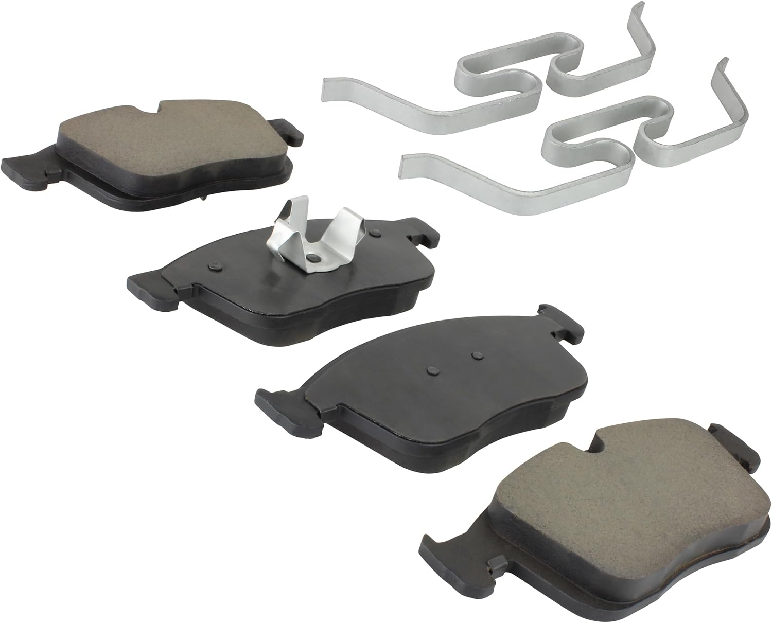 QUALITY-BUILT Front Semi-Metallic Brake Pads, Black Series 1003-1866M, Compatible with 2016-2017 Volvo XC60