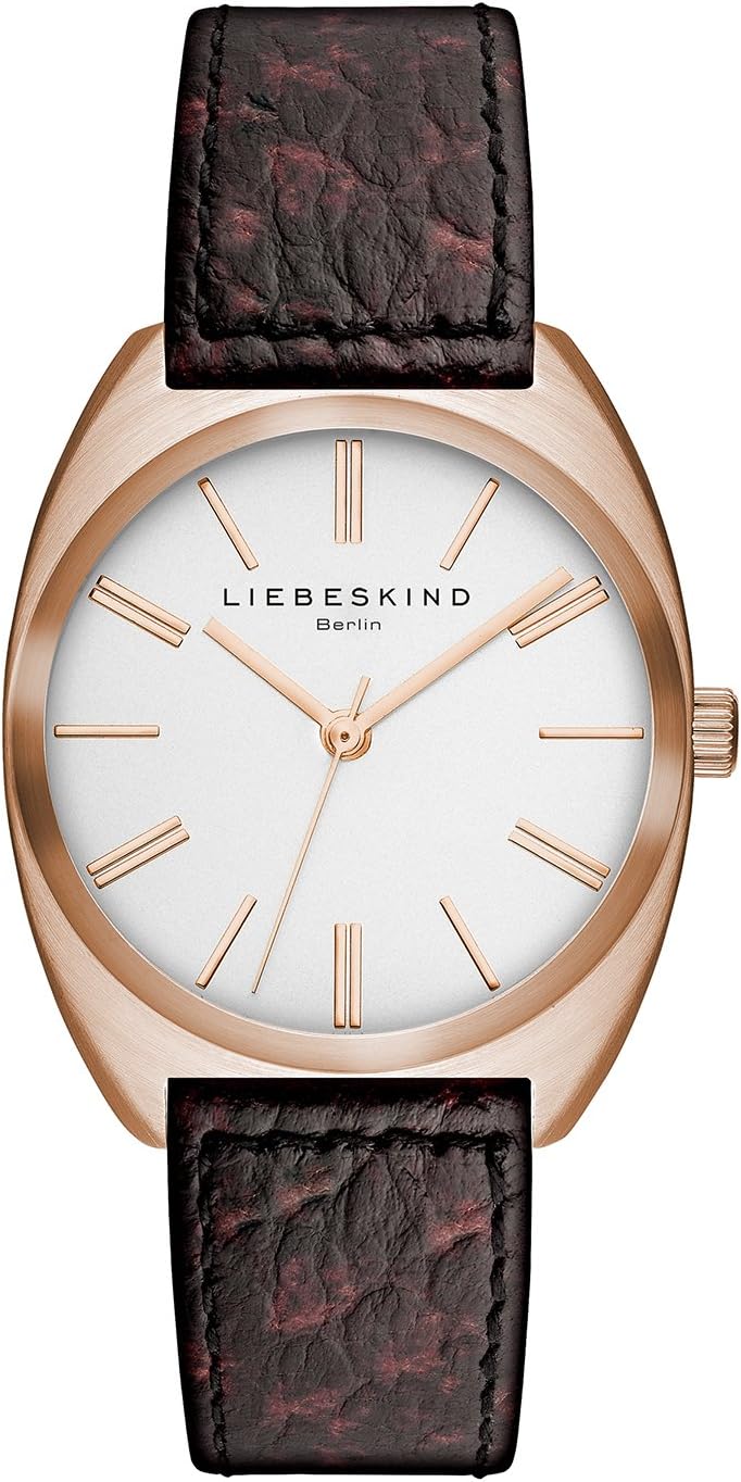 Liebeskind Orologio analogo Quarzo Donna con Cinturino in Acciaio
