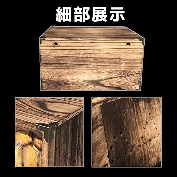 Amazon | Takimi 爬虫類 ケージ リクガメ ケース 天然桐材＋