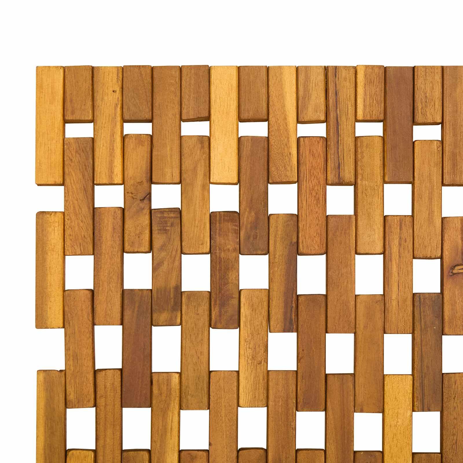 vidaXL Tappetini da bagno Naturale 95 x 140 cm