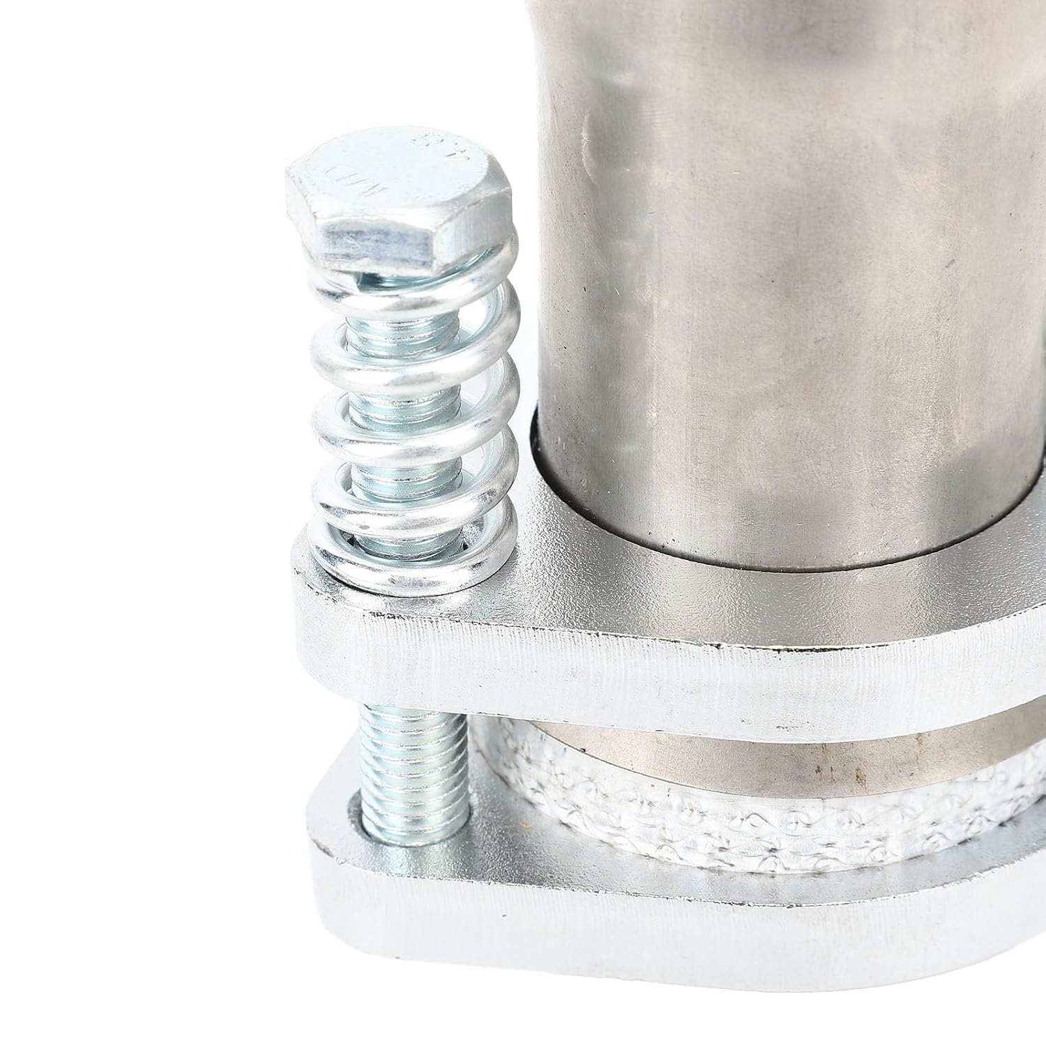 Spring Bolt Flange Repair Pipe, 1.9 OD to 1.8 OD, Universal Ball Joint, Quick Attach Flange