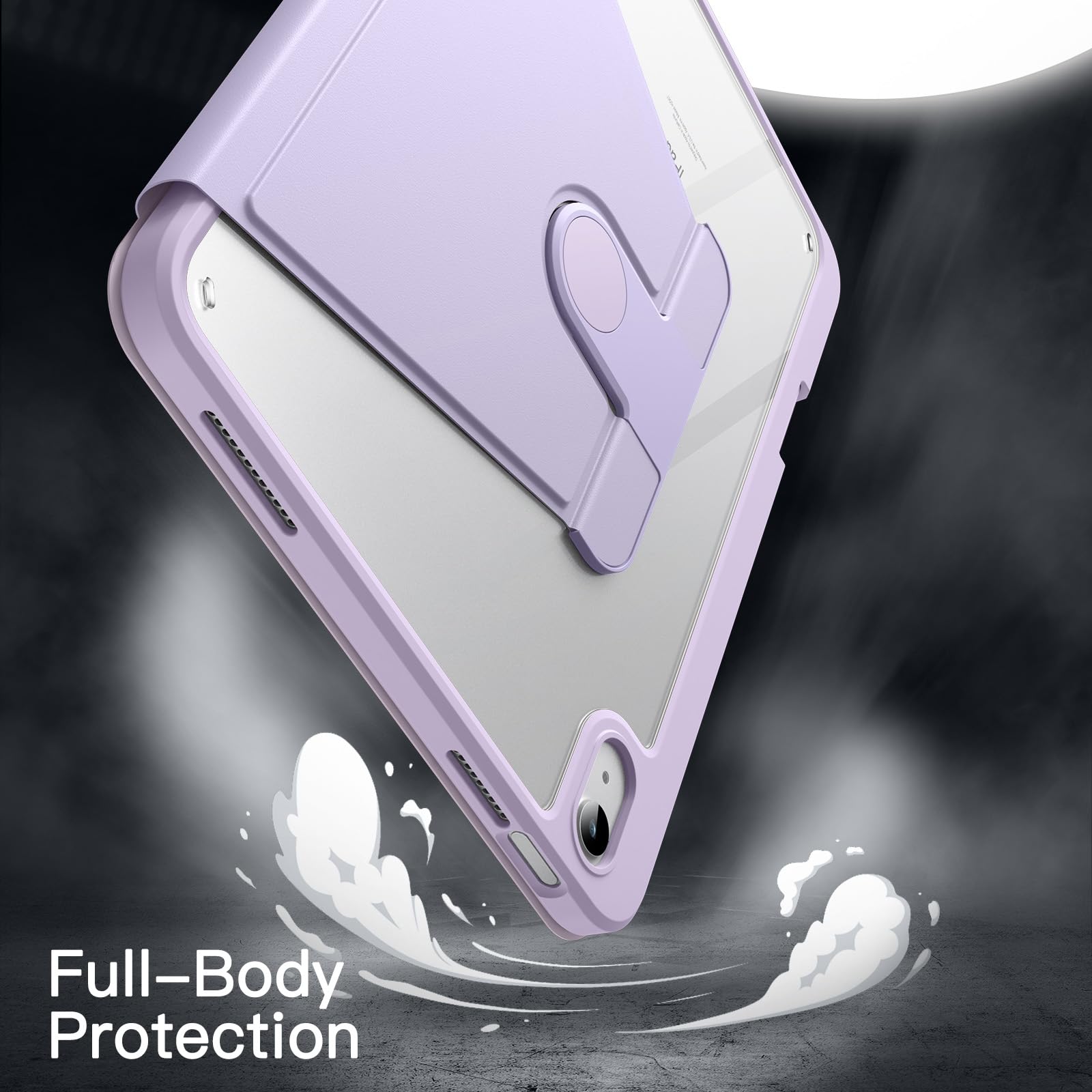 Amazon.com: JETech 360° Rotating Case for iPad (A16) 11th/10th Gen