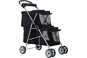 Best Cat Stroller: Pet Carriers Bag Jogger for Travel