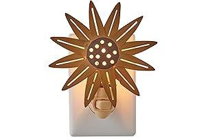 Park Designs Sunflower Night Light: Illuminate Your Nights with Golden Glow