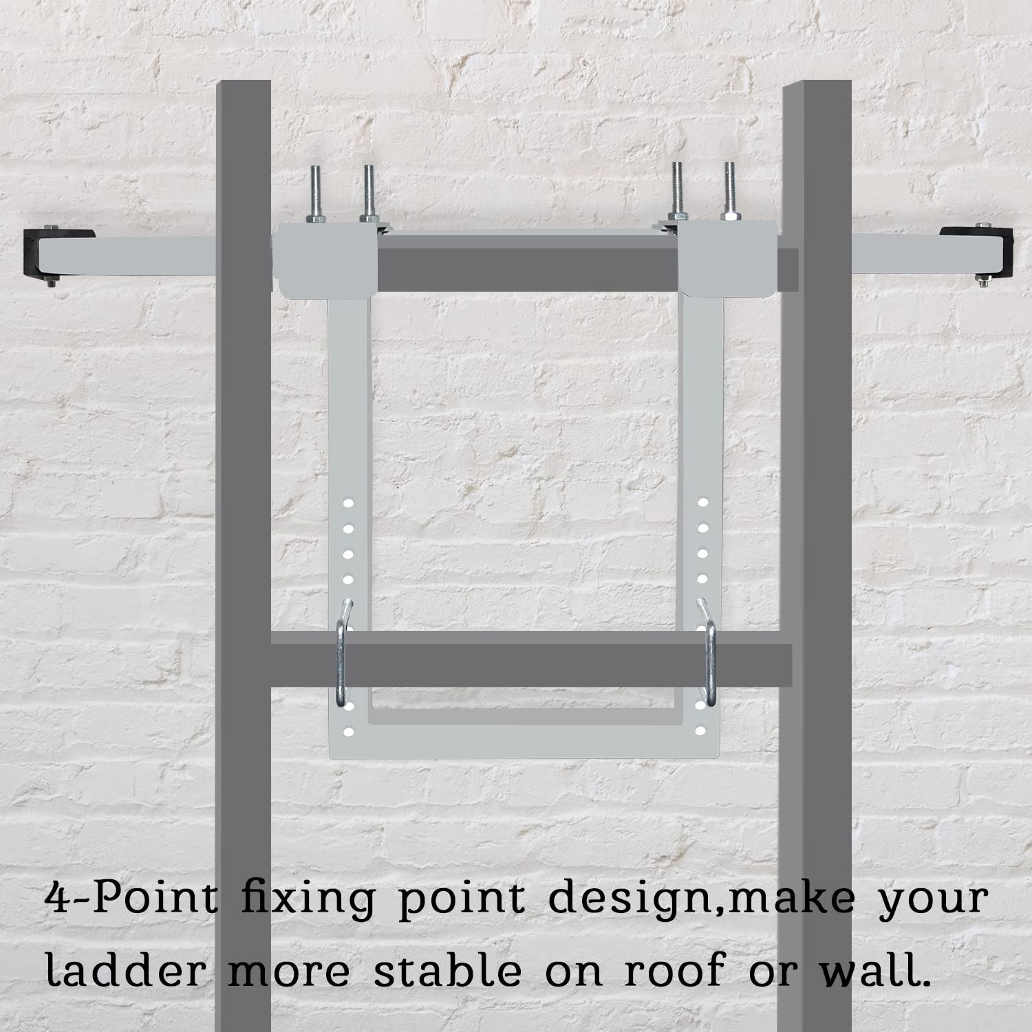Ladder Protector Steel Snapklik.com : Ladder Stabilizer, Wing Span/Wall Ladder Standoff ...